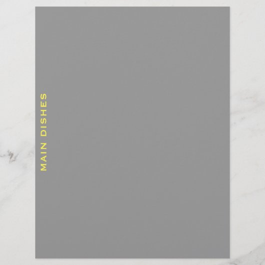 Ontvanger divider | Hoofddeksels | Grijs en Geel (Achterkant)