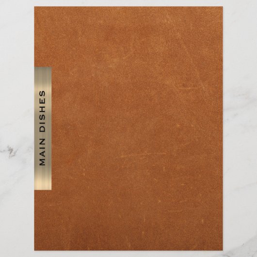 Ontvanger divider | Hoofddeksels | Sable Leather G (Achterkant)