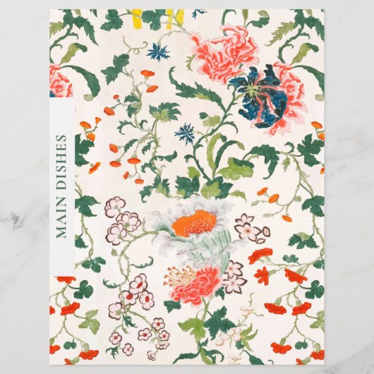 Ontvanger divider | Hoofddeksels | Stijlvolle Flor (Achterkant)