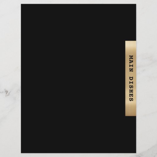 Ontvanger divider | Hoofddeksels | Zwart goud (Voorkant)