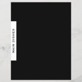 Ontvanger divider | Hoofddeksels | Zwart-wit (Achterkant)