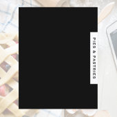 Ontvanger divider | Pie en banketbakken | Zwart-wi