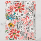 Ontvanger divider | Pies en pasteien | Elegant Flo (Voorkant)