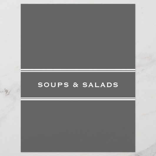 Ontvanger divider | Soep en Salades | Grijs (Achterkant)