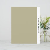 Ontvanger divider | Soep en Salades | Sage Black W (Staand voorkant)