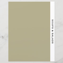 Ontvanger divider | Soep en Salades | Sage Black W