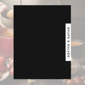 Ontvanger divider | Soep en Salades | Zwart-wit