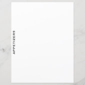 Ontvanger divider | Verzoekers | Eenvoudig wit (Achterkant)