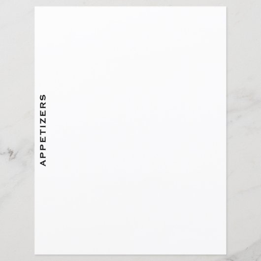 Ontvanger divider | Verzoekers | Eenvoudig wit (Achterkant)