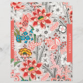 Ontvanger divider | Verzoekers | Elegant Floral (Voorkant / Achterkant)