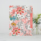 Ontvanger divider | Verzoekers | Elegant Floral (Staand voorkant)