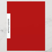 Ontvanger divider | Verzoekers | Rood zwart/wit (Achterkant)