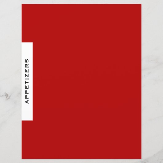 Ontvanger divider | Verzoekers | Rood zwart/wit (Achterkant)