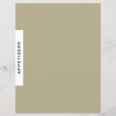 Ontvanger divider | Verzoekers | Sage Black & Whit (Achterkant)