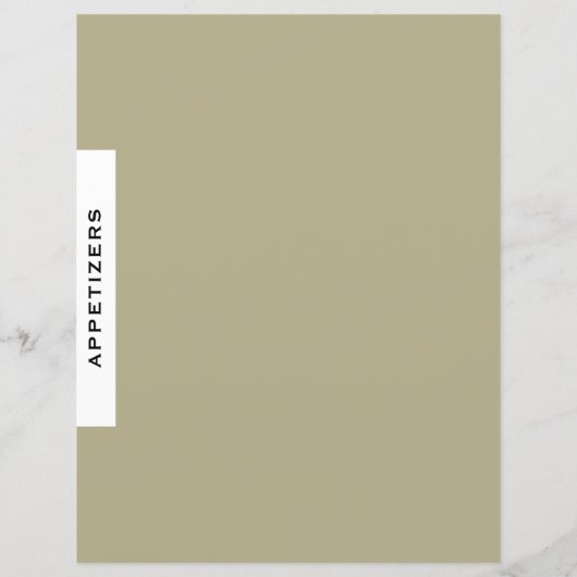 Ontvanger divider | Verzoekers | Sage Black & Whit (Achterkant)