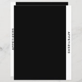 Ontvanger divider | Verzoekers | Zwart-wit (Voorkant / Achterkant)