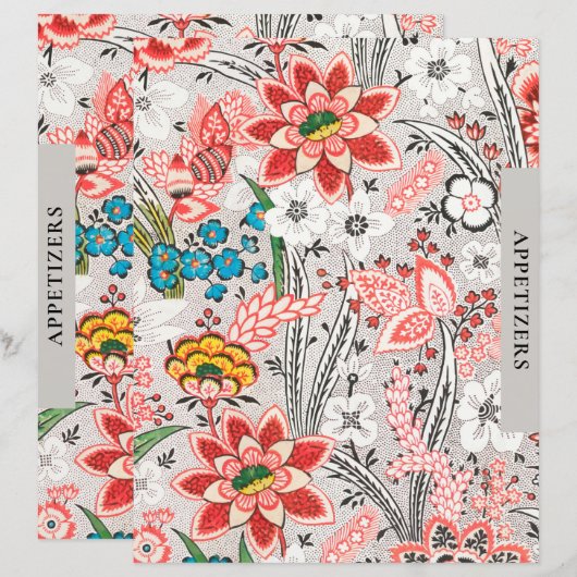 Ontvanger divider | Verzoekster | Elegant Floral (Voorkant / Achterkant)