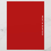 Ontvanger divider | Vlees en zeevruchten | Eenvoud (Voorkant)