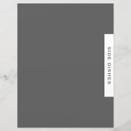 Ontvanger divider | Zijdevernis | Eenvoudig grijs 