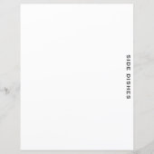 Ontvanger divider | Zijdevernis | Eenvoudig wit (Voorkant)