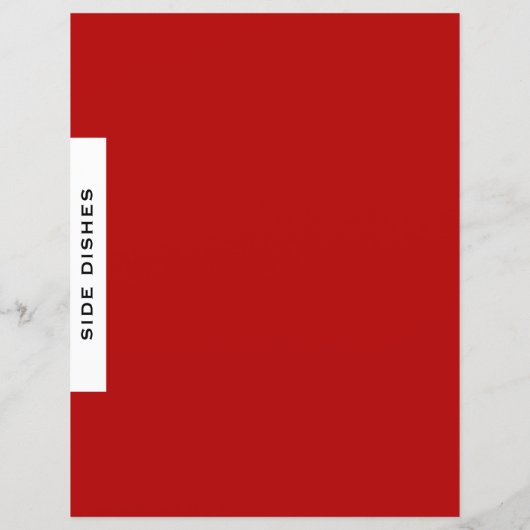 Ontvanger divider | Zijdevernis | Rood zwart/wit (Achterkant)