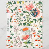 Ontvanger divider | Zijdevernis | Stijlvolle Flora (Achterkant)