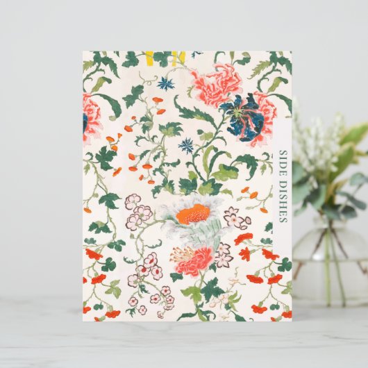 Ontvanger divider | Zijdevernis | Stijlvolle Flora (Staand voorkant)