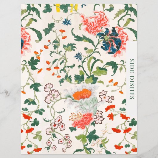 Ontvanger divider | Zijdevernis | Stijlvolle Flora (Voorkant)