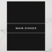 Ontvanger divider | Zwart-wit | Hoofddeksels (Achterkant)