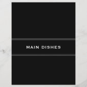 Ontvanger divider | Zwart-wit | Hoofddeksels (Voorkant)