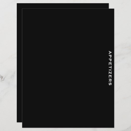 Ontvanger divider| Zwart-wit| Verzoekers (Voorkant / Achterkant)