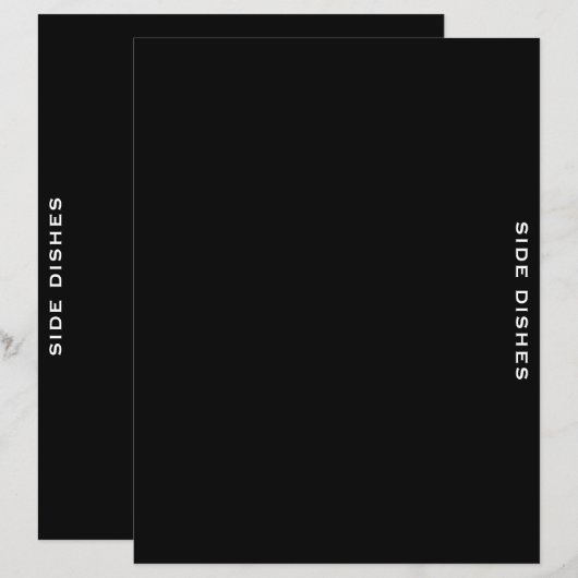 Ontvanger divider | Zwart-wit | Zijdevernis (Voorkant / Achterkant)