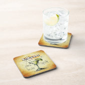 Ontvanger Drink Kamikaze Bartender Drankjes Onderzetter (Rechterzijde)