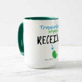 Ontvanger niertransplantatie mok (Voorkant links)