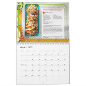 Ontvanger van de maand kalender (Mar 2027)