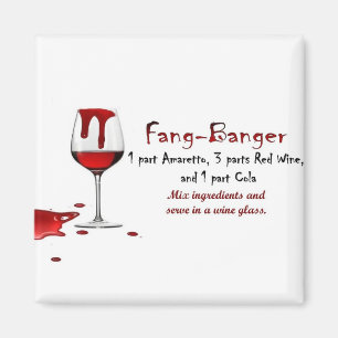 Ontvanger van Drink Fang-Banger Magneet