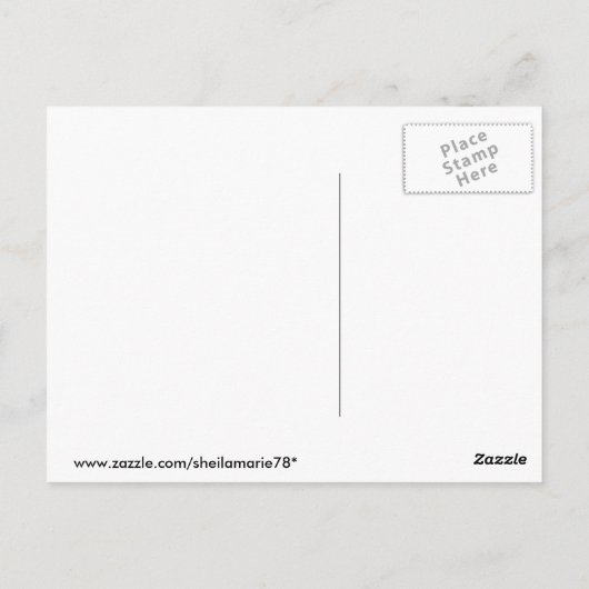 Ontvanger voor het Briefkaart met droger pluis (Achterkant)