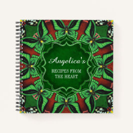 Ontvanger voor vliegende vlinder notitieboek