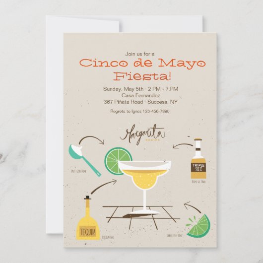 Ontvanger voor vn-uitnodiging kaart (Voorkant)