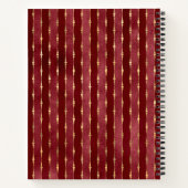 Ontvangers van Bourgogne en goudstaven Notitieboek (Achterkant)