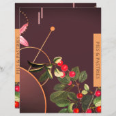 Ontvangindex | Pies en pasteien | Bourgogne (Voorkant / Achterkant)