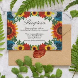 Ontvanging van grasbloemen op de achtertuin informatiekaartje