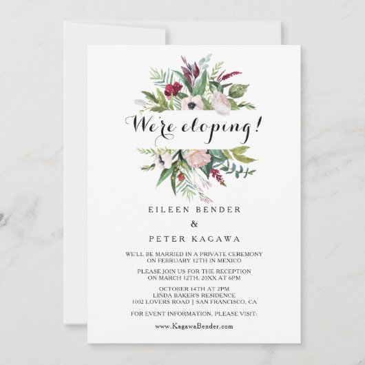 Ontvanging van tropische houtsoorten en groene loz kaart (Voorkant)