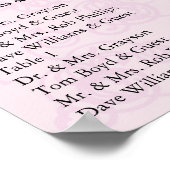 Ontvangingskaart Lila Poster (Hoek)