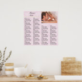 Ontvangingskaart Lila Poster (Keuken)