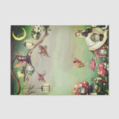 Ontvangingspagina van het dorp tissuepapier (Voorkant)