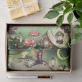 Ontvangingspagina van het dorp tissuepapier (Geschenk)