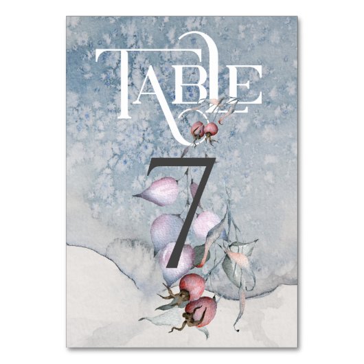 Ontvangingstabel voor kersttasmakerij/weddenschap  kaart (Achterkant)