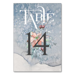 Ontvangingstabel voor kersttasmakerij/weddenschap  kaart