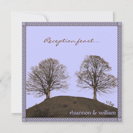 Ontvangingsuitnodiging Kaart (Voorkant)